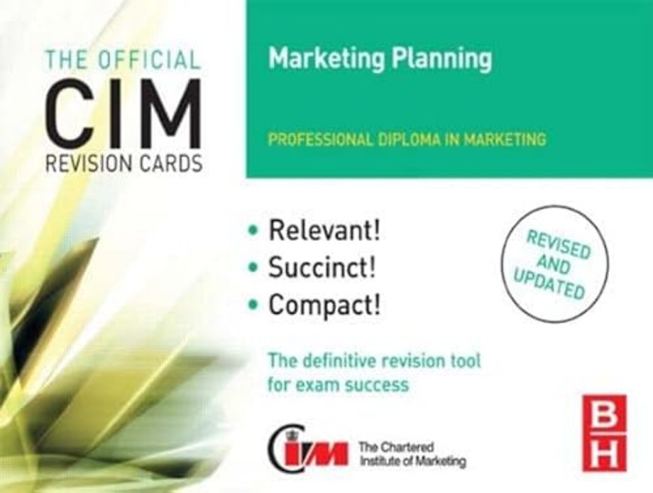 CIM Revision Cards Marketing Planning