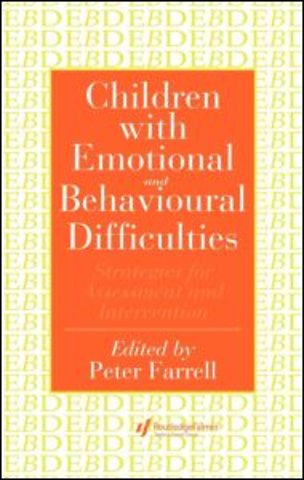 Children With Emotional And Behavioural Difficulties