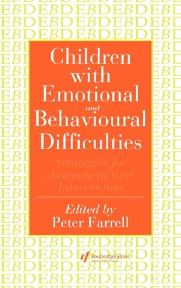 Children With Emotional And Behavioural Difficulties
