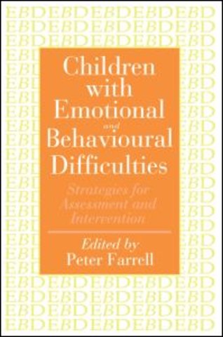 Children With Emotional And Behavioural Difficulties