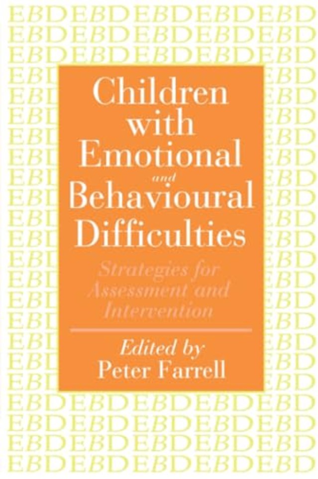 Children With Emotional And Behavioural Difficulties