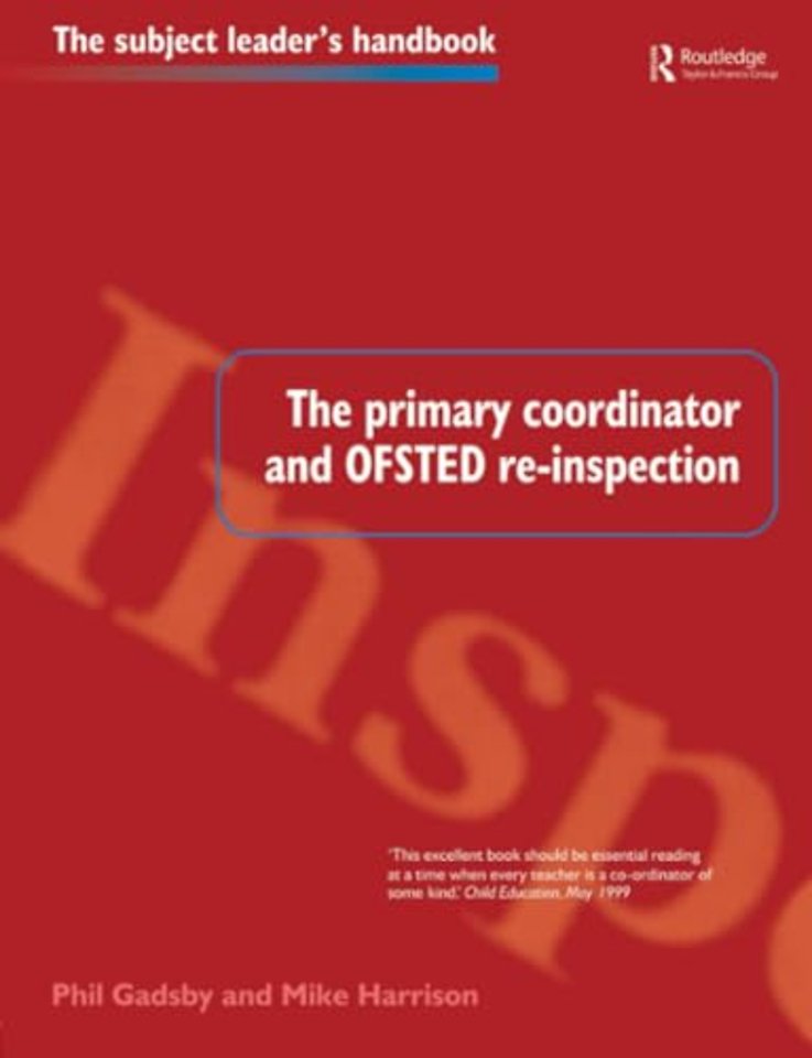 Primary Coordinator and OFSTED Re-Inspection