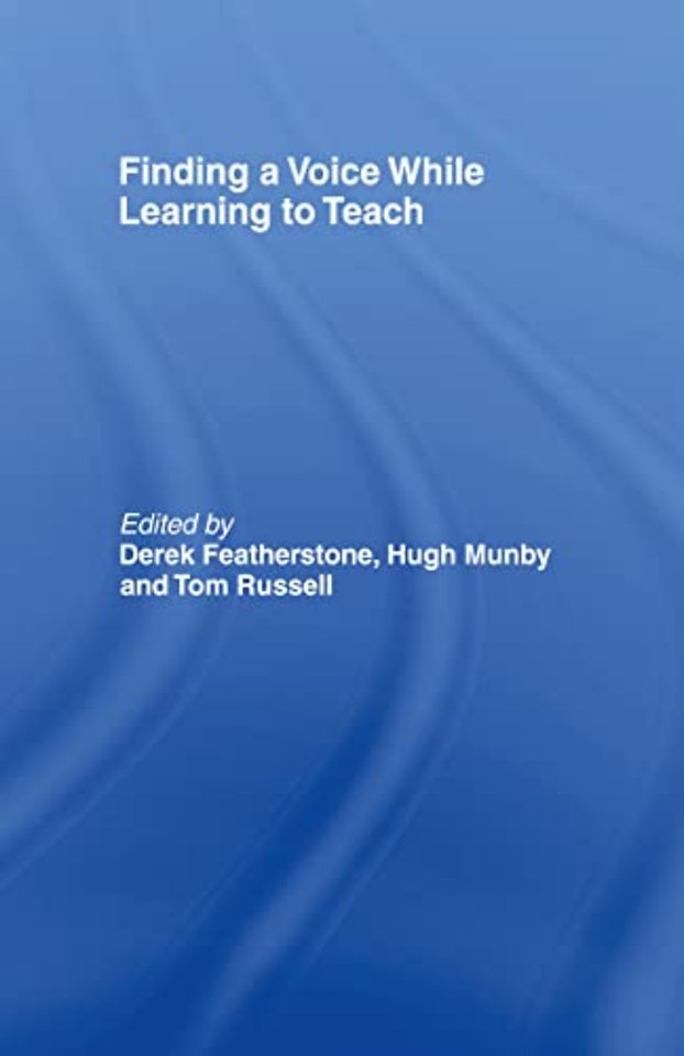 Finding a Voice While Learning to Teach