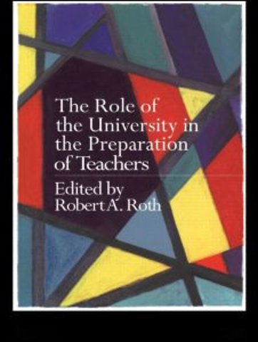 Role of the University in the Preparation of Teachers