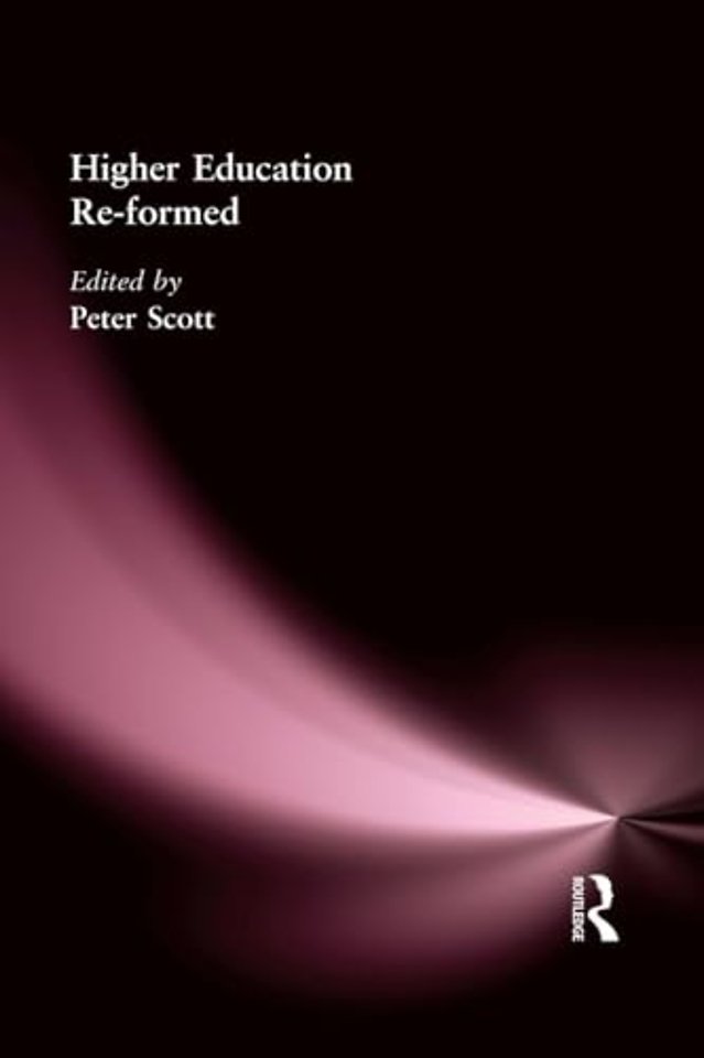 Higher Education Re-formed