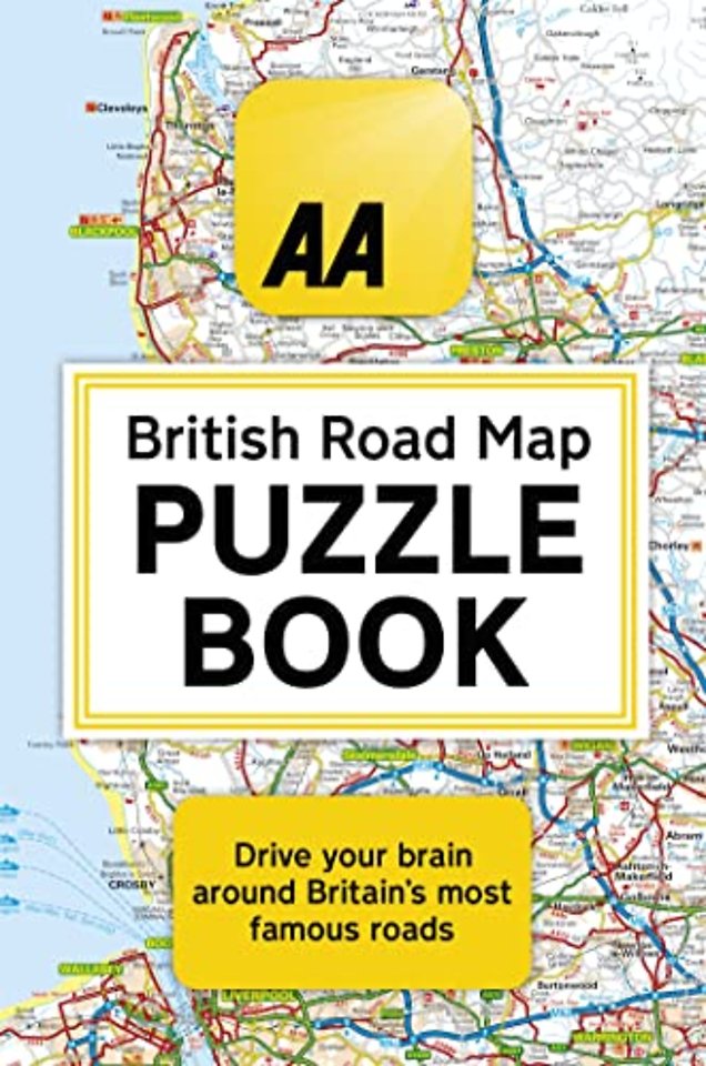 The AA British Road Map Puzzle Book