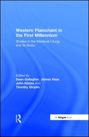 Western Plainchant in the First Millennium