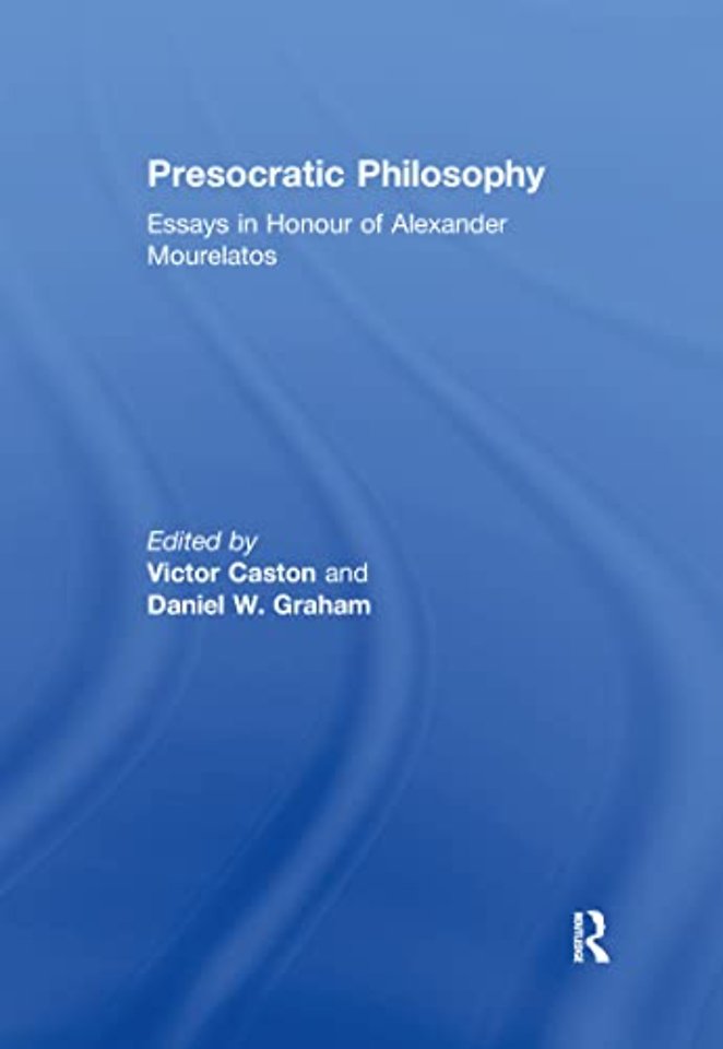 Presocratic Philosophy