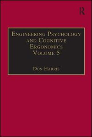 Engineering Psychology and Cognitive Ergonomics
