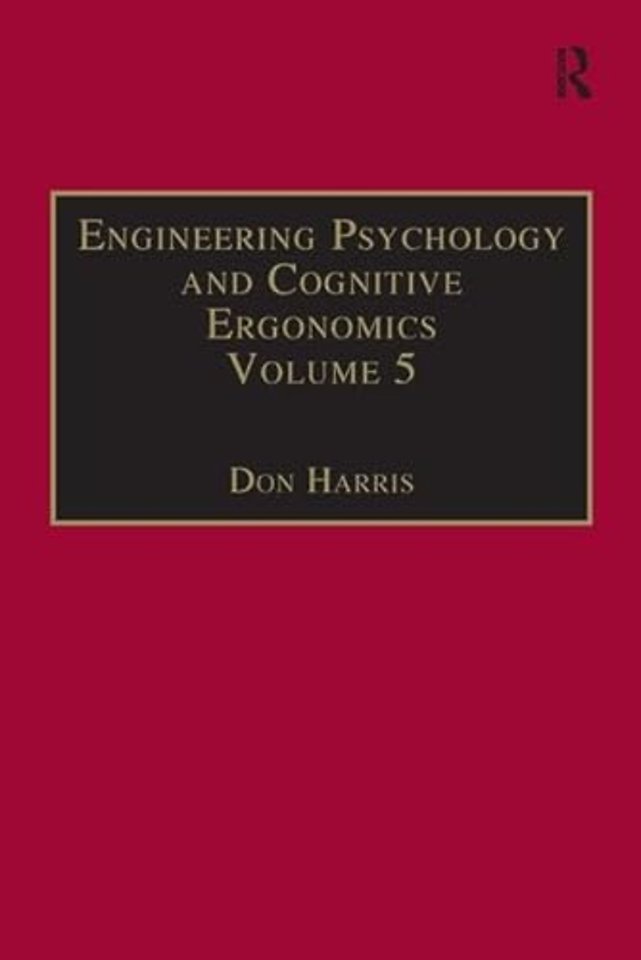 Engineering Psychology and Cognitive Ergonomics
