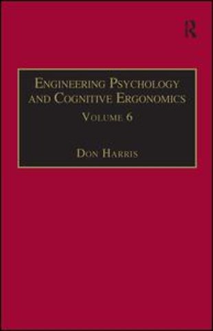 Engineering Psychology and Cognitive Ergonomics