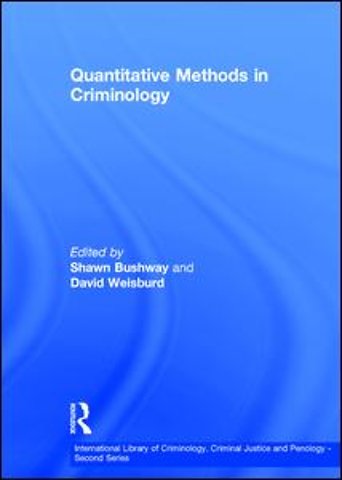 Quantitative Methods in Criminology