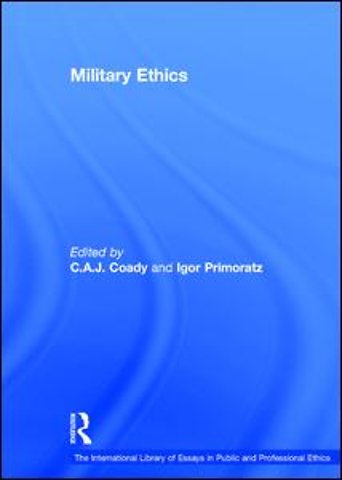 International Library of Essays in Public and Professional Ethics