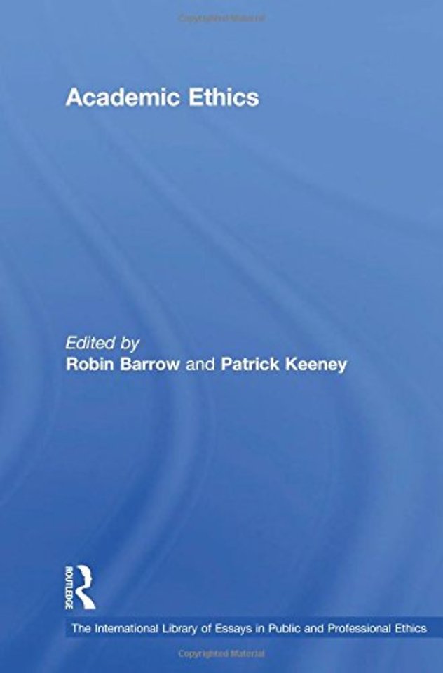 International Library of Essays in Public and Professional Ethics