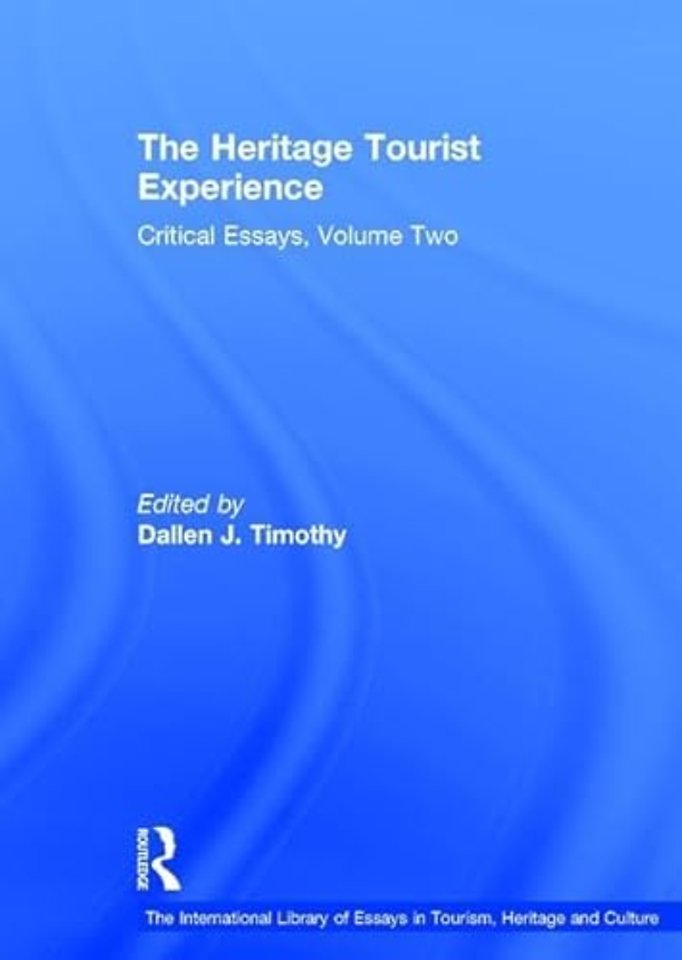 International Library of Essays in Tourism, Heritage and Culture