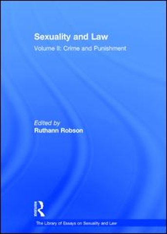 Library of Essays on Sexuality and Law