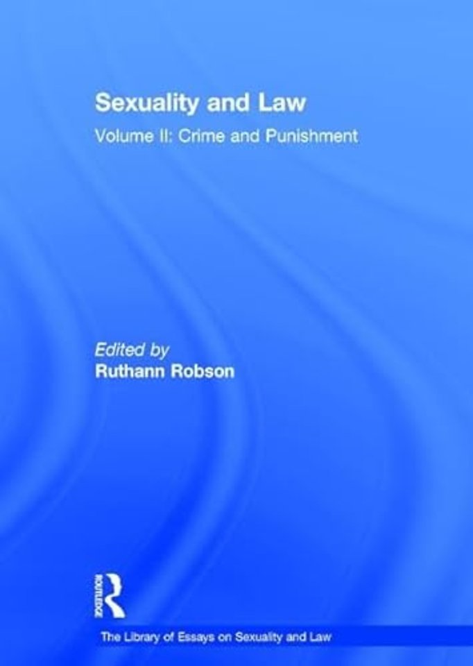 Library of Essays on Sexuality and Law