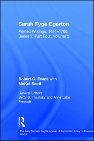 Early Modern Englishwoman: A Facsimile Library of Essential Works & Printed Writings, 1641-1700: Series II, Part Four