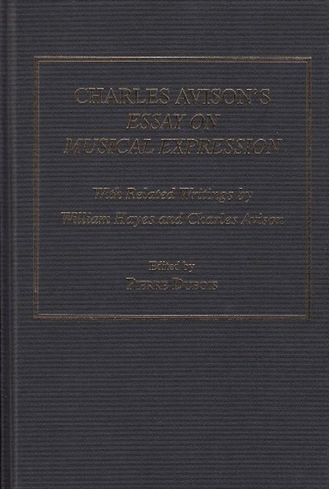 Charles Avison's Essay on Musical Expression
