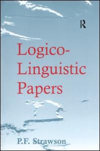 Logico-Linguistic Papers