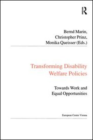 Transforming Disability Welfare Policies