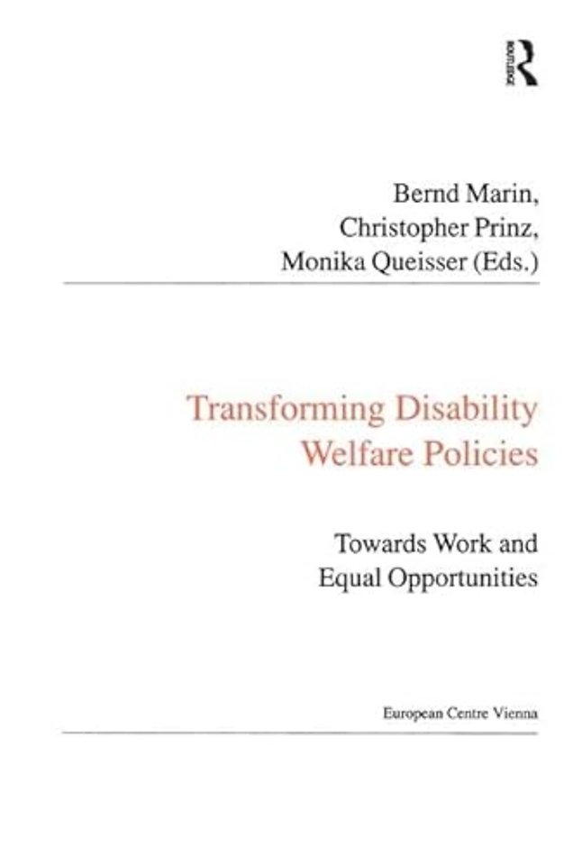 Transforming Disability Welfare Policies