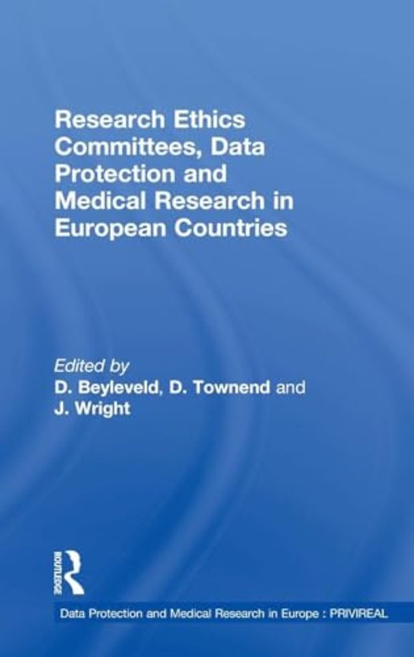 Research Ethics Committees, Data Protection and Medical Research in European Countries
