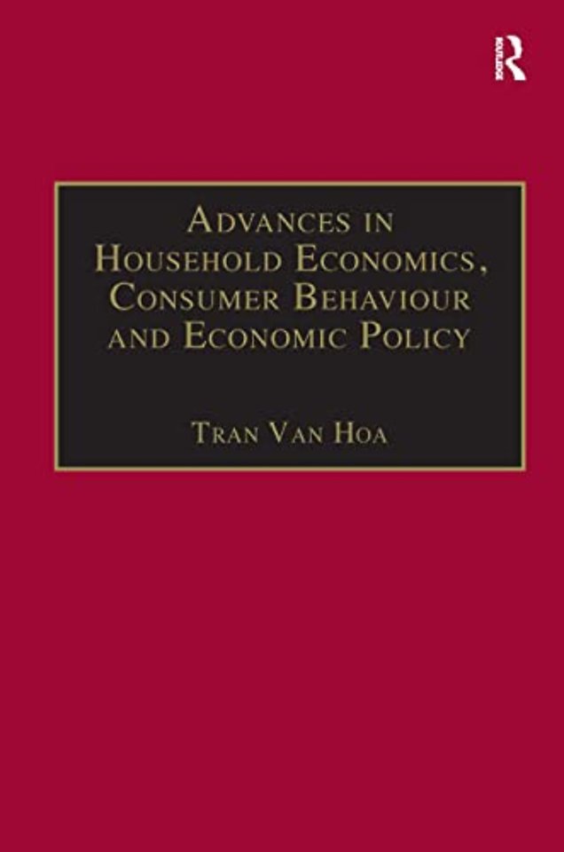 Advances in Household Economics, Consumer Behaviour and Economic Policy