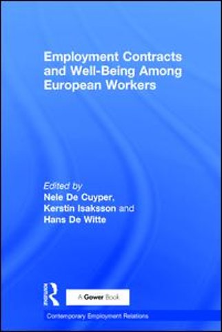 Employment Contracts and Well-Being Among European Workers