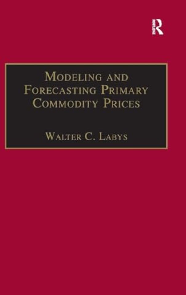 Modeling and Forecasting Primary Commodity Prices
