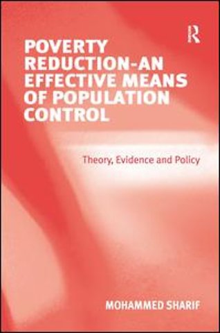 Poverty Reduction - An Effective Means of Population Control