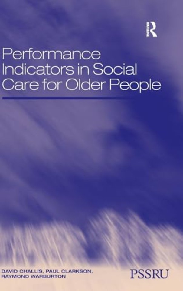 Performance Indicators in Social Care for Older People