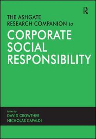 Ashgate Research Companion to Corporate Social Responsibility