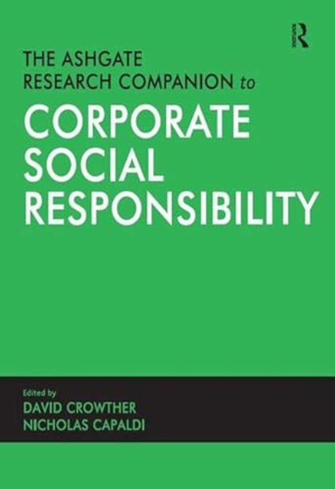 Ashgate Research Companion to Corporate Social Responsibility