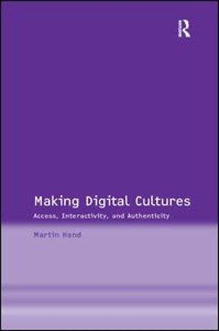 Making Digital Cultures