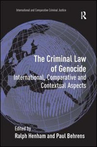Criminal Law of Genocide