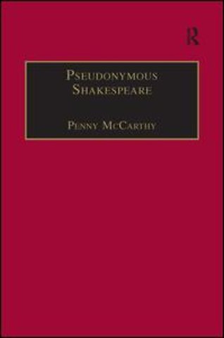 Pseudonymous Shakespeare