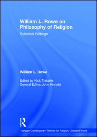 William L. Rowe on Philosophy of Religion