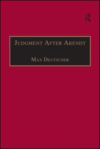 Judgment After Arendt