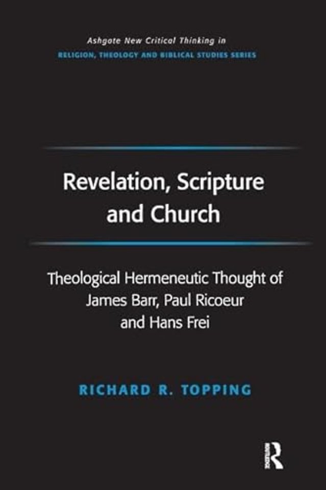 Revelation, Scripture and Church