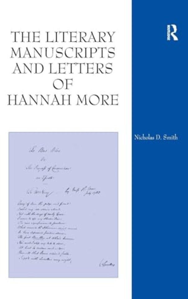 Literary Manuscripts and Letters of Hannah More
