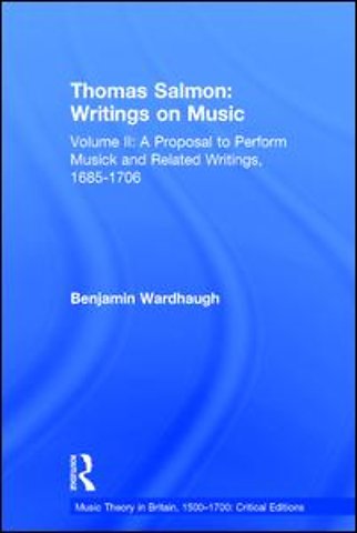 Thomas Salmon: Writings on Music