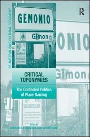 Critical Toponymies
