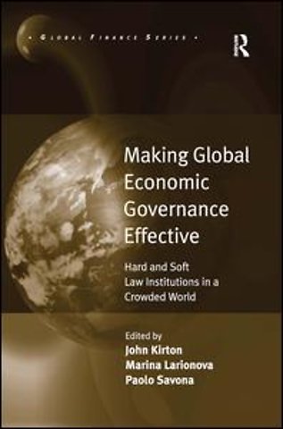 Making Global Economic Governance Effective