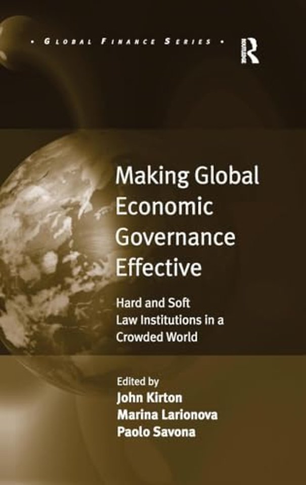 Making Global Economic Governance Effective
