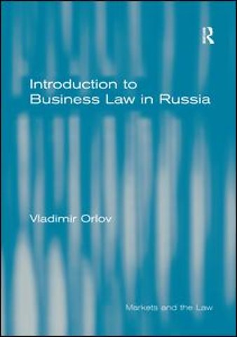 Introduction to Business Law in Russia