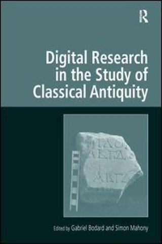 Digital Research in the Study of Classical Antiquity