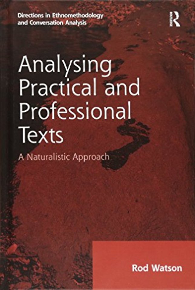 Analysing Practical and Professional Texts