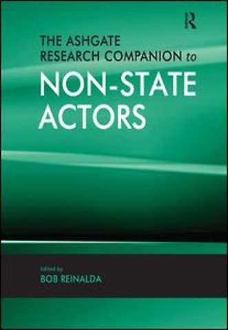 Ashgate Research Companion to Non-State Actors