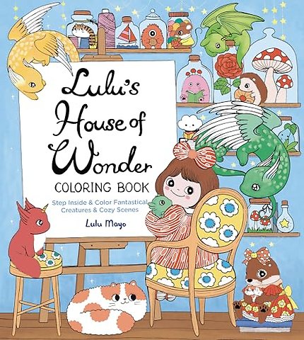Lulu's House of Wonder Coloring Book